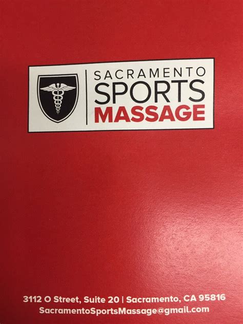 Sacramento Sports Massage Massage Therapy 3112 O St East