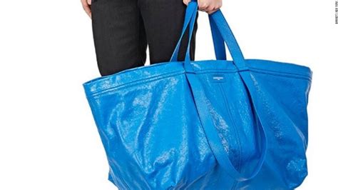 Balenciagas 2145 Bag Is Just Like Ikeas 99 Cent Tote Cnn
