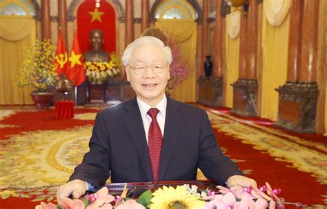 Có bài viết quan trọng với nhan đề: Lời chúc Tết Tân Sửu của Tổng Bí thư, Chủ tịch nước Nguyễn ...