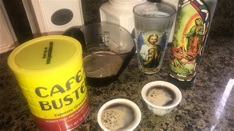 Bustelo is good coffee too, my aunt turned me on to it. CAFE BUSTELO | HOW TO MAKE CUBAN COFFEE - YouTube