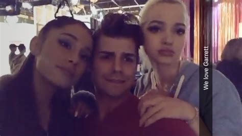 Dove Cameron Snapchat Videos November 28th 2016 Ft Ariana Grande