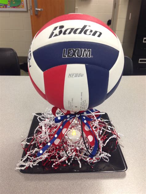 Volleyball Decorations Center Piece For Banquet Tee Lights Plastic