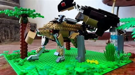 Lego Camp Cretaceous Scorpius Rex Attack The Parasaurolophus Moc