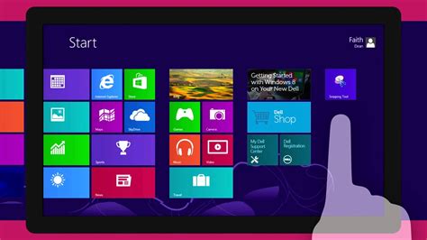 Windows 8 Start Screen Tutorial Touch Microsoft Windows Windows