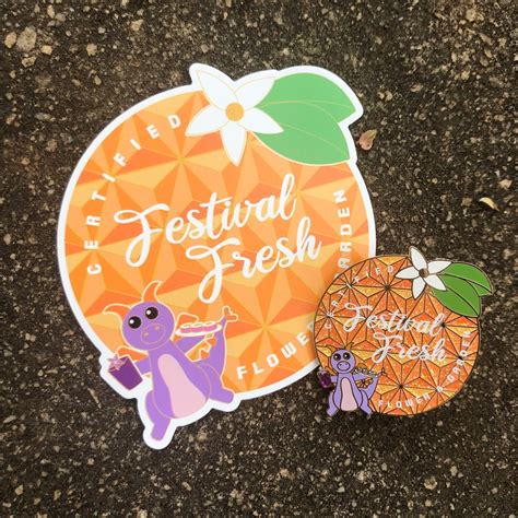 Festival Fresh Enamel Pin And Magnet Set Creations By M