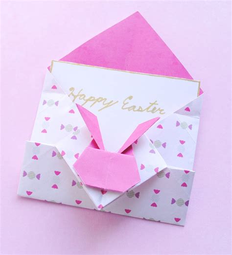 Zakka Life Pretty Origami Bunny Envelopes