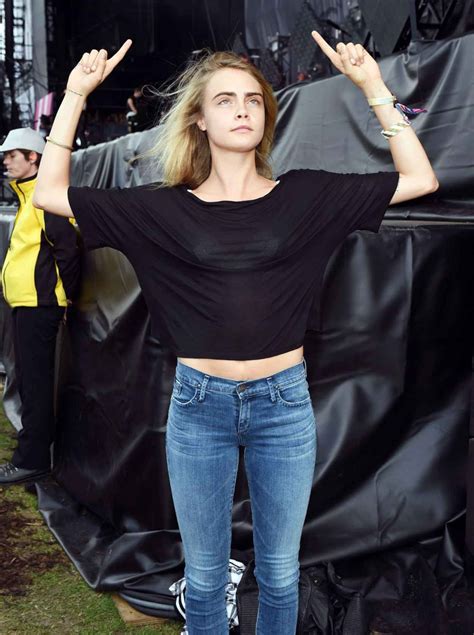 Cara Delevingne At 2015 Wireless Festival In London