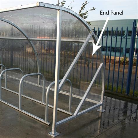 End Panel For Parrs Curved Bike Shelter Parrs