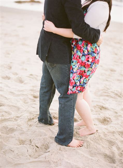 Santa Monica Beach Engagement + WIUP | Beach engagement, Engagement couple, Engagement
