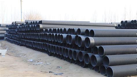 Sn4 Sn8 8 Inch Corrugated Drain Pipe Hdpe Plastic Culvert Pipe Prices