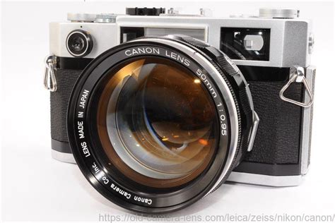 熱い販売 Eno Camera レンズセット キヤノン Canon Model 7 シルバー Canon Lens 50mm F095