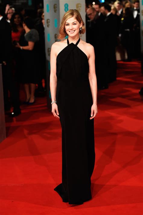 Rosamund Pike See Who Wore What At The Bafta Awards Popsugar Fashion