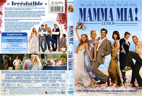 Jaquette Dvd De Mamma Mia Cinéma Passion