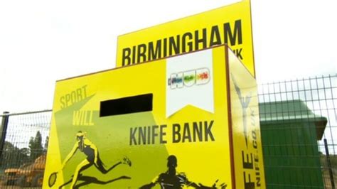 Knife Amnesty Campaign Launched In Birmingham Bbc News