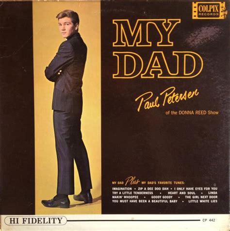 Paul Petersen My Dad 1963 Vinyl Discogs