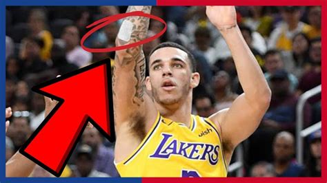 As one ball brother tries his best to cover up his tattoos. The authority of NBA forces Lonzo Ball to remove his Big Baller brand tattoo - Crush That Sports