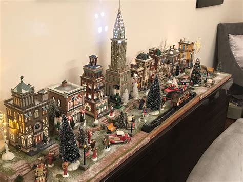 Dept 56 New York Christmas Village Christmas Village Display