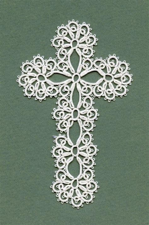 Tatted Crosses Delicate And Beautiful Needle Tatting Patterns