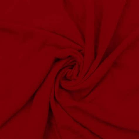Red Rayon Modal Spandex Jersey Stretch Knit Fabric By The Yard