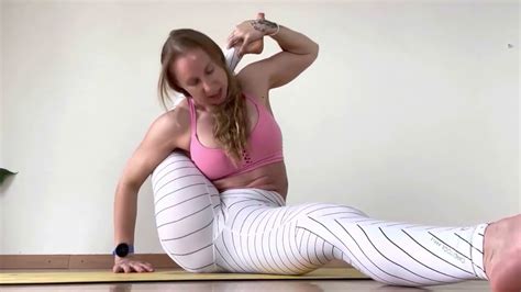 Home Yoga Posture Leg Behind Head Pose YouTube