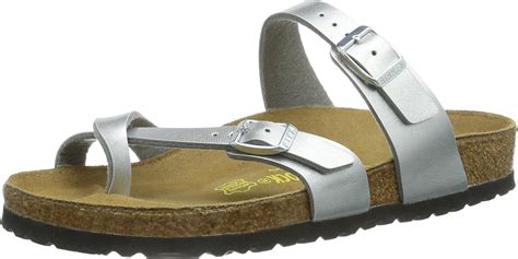 Birkenstock Womens Mayari Sandalsilver38 Eu7 75 N Us