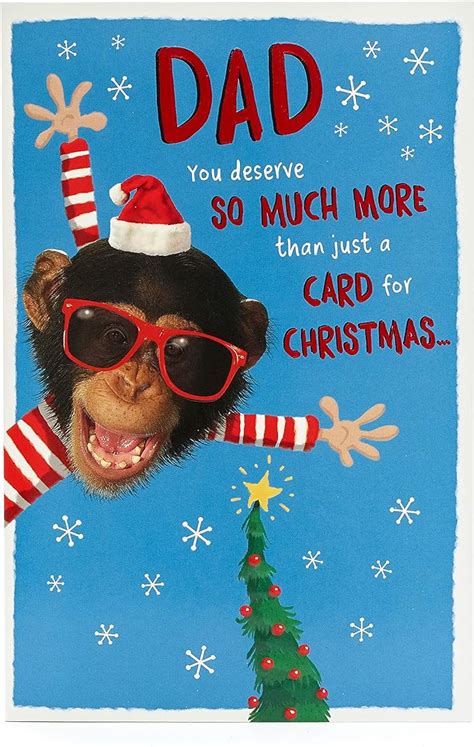 dad christmas card funny christmas card for dad classic