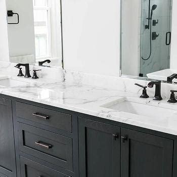 Plus, look for bathroom hardware that matches your new vanity. Matte Black Countertops Design Ideas