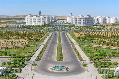 The Biggest Cities In Turkmenistan Worldatlas