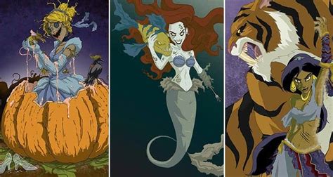 Evil Disney Princesses By Jeffrey Thomas