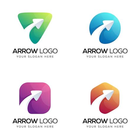 Premium Vector Set Of Arrow Logo