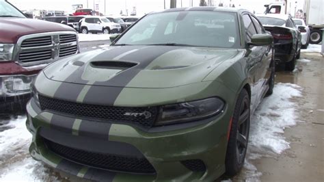 2018 Dodge Charger Srt Hellcat In F8 Green Youtube