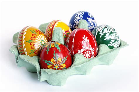 Beautiful Czech Easter Eggs Stock Photo Image 39267881