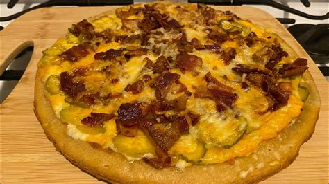 How To Make The Hungry Howie’s Copycat Pickle Bacon Ranch Pizza Youtube