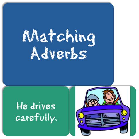 Matching Adverbs Match The Memory