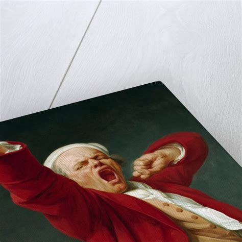 Self Portrait Yawning Posters And Prints By Joseph Ducreux