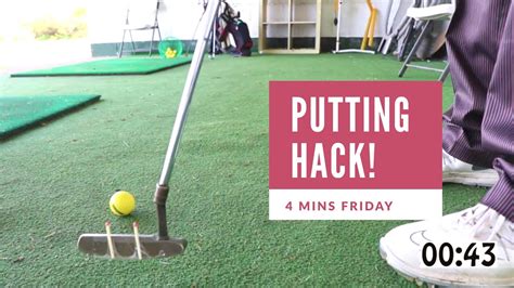 How To Improve Your Putting Strike Fast Youtube