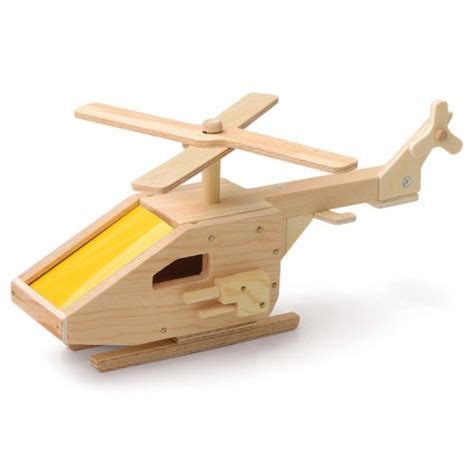 Build A Helicopter Kids Woodcrafting Kit