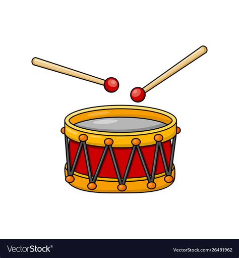 Cartoon Drum