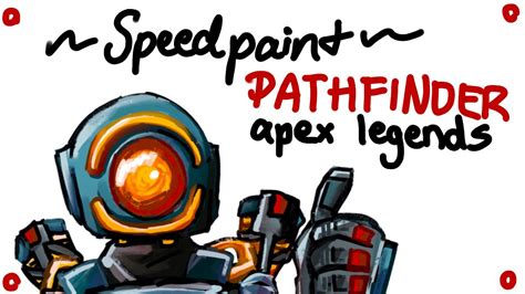 Pathfinder ~apex Legends Speedpaint~ Youtube