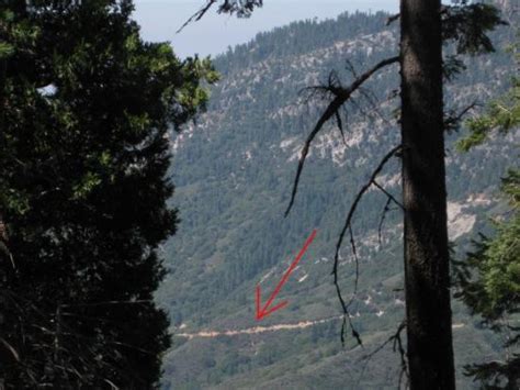 From Across Valley 3 Picture Of Mineral King Road Sequoia And