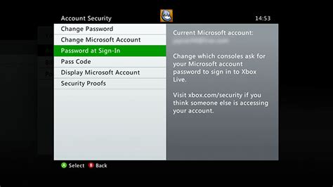 Password Protect Your Xbox Live Profile Change Sign In Preferences