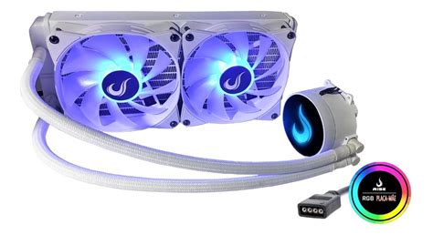 Water Cooler 240mm Rise Mode Rgb Processador Amd Intel Mercado