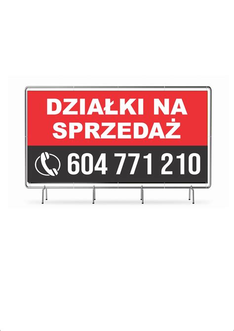 Baner Reklamowy Dzia Ki Na Sprzeda