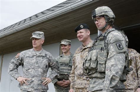 Us Army Europe Commander Visits Sky Soldiers In Baltics Article