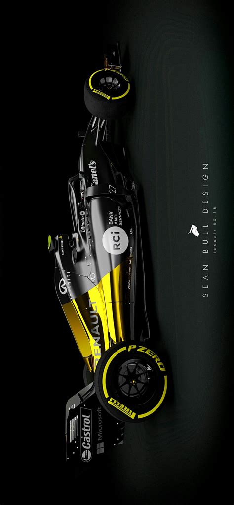 2018 Renault Rs18 Formula 1 Liveries Concept By Sean Bull Design And