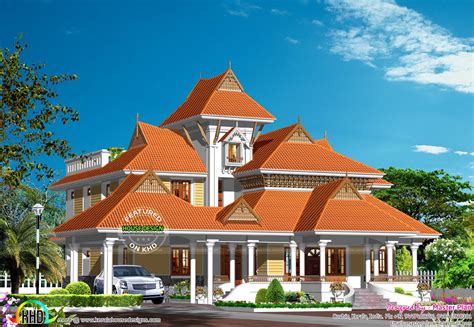 Kerala Traditional Luxury Home Plan Kerala Home Design And Floor