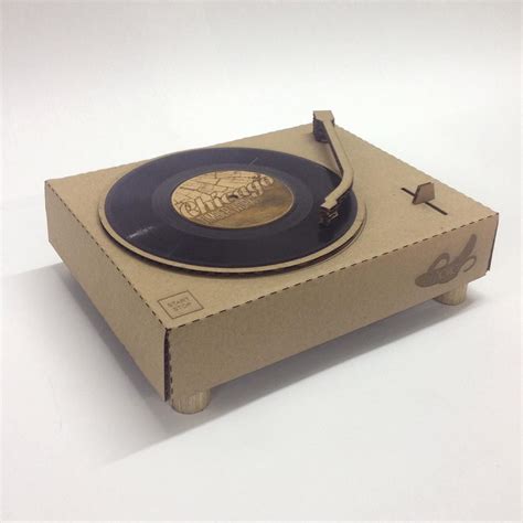 Chicagotimberworks On Instagram Cardboard Turntable With Custom Ctw