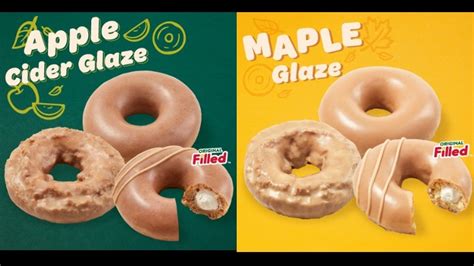 Krispy Kreme Just Announced 2 New Glazes Inspired By Popular Fall Treats