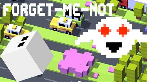 Crossy Road Forget Me Not Ghost Collect 20 Flowers Special Feature