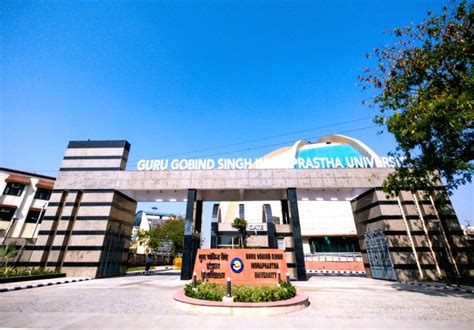 New Delhi A View Of The Guru Gobind Singh Indraprastha University